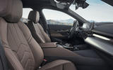 BMW 5 Series interior front seats