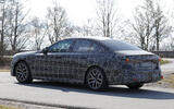 BMW 5 Series Neue Klasse update camo rear quarter BMW 5 Series Neue Klasse update camo rear quarter