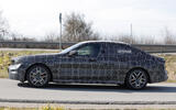 BMW 5 Series Neue Klasse update camo side BMW 5 Series Neue Klasse update camo side