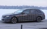 BMW 5 Series Touring front three quarter