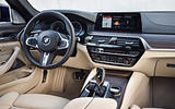 2017 BMW 5 Series Touring interior from side angle