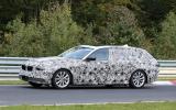 BMW 5 Series Touring spy shots