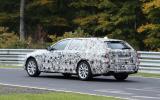 BMW 5 Series Touring spy shots