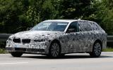BMW 5 Series Touring spy shots