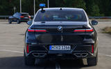 BMW 760i Protection rear tracking BMW 760i Protection rear tracking