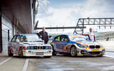 Steve Soper (on left) raced BMWs for 11 years; Rob Collard leads 2016 BTCC standings