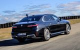 BMW i7 Protection rear quarter tracking BMW i7 Protection rear quarter tracking