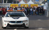 Upgraded BMW i8 acts as Formula ePrix safety car 
