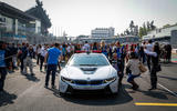 Upgraded BMW i8 acts as Formula ePrix safety car 