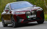 BMW iX front tracking BMW iX front tracking