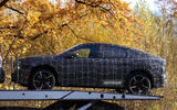 BMW iX4 camo side