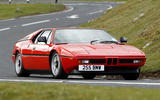BMW M1 front three quarter static BMW M1 front three quarter static