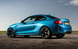 BMW M2 rear three quarter static BMW M2 rear three quarter static