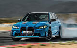 BMW M3 CS Touring front powerslide