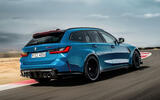 BMW M3 CS Touring rear quarter tracking track