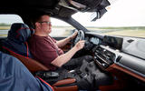 2018 BMW M5 Prototype Cockpit Matt Saunders