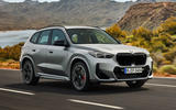 BMW X1 M35i 2023 front quarter tracking