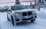 2017 BMW X3 winter testing