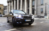 BMW X3 PHEV official press images - cornering