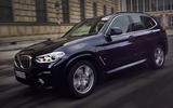 BMW X3 PHEV official press images - hero front