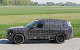 BMW X7 2027 camo side BMW X7 2027 camo side