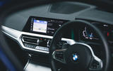 Britain's Best Car Awards 2020 - BMW 330e cabin