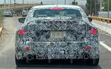 BMW 2 Series coupe spyshots rear BMW 2 Series coupe spyshots rear