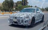 BMW 2 Series coupe spyshots front BMW 2 Series coupe spyshots front