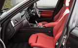 2017 BMW 330e - interior