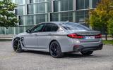 BMW 545e rear
