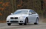BMW 5 Series front three quarter