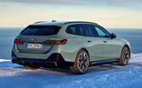 BMW 5 Series Touring rear three quarter