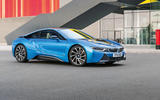 BMW i8 press shot - side