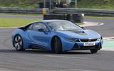 BMW i8 drifting