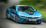 BMW i8 front three quarter