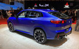 BMW iX2 rear angle