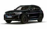 BMW iX3 black front side