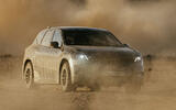 BMW iX3 prototype testing in South Africa   front