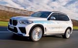 BMW iX5 hydrogen front three quarter