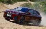 BMW iX front three quarter BMW iX front three quarter