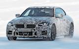BMW M2 CS front three quarter spy