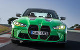 BMW M3 CS green front closeup BMW M3 CS green front closeup