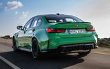 BMW M3 CS green rear BMW M3 CS green rear