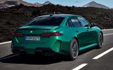 BMW M5 rear three quarter