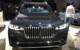 BMW X7 at the LA motor show - nose