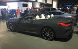 BMW 8 Series convertible at LA motor show - side