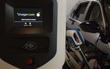 Audi E-tron charging with BP Chargemaster