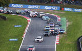BTCC 2022 Brands Hatch finale Druids corner BTCC 2022 Brands Hatch finale Druids corner