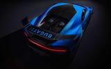 Bugatti Chiron Pur Sport rear high studio