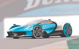 Bugatti hypercar render Bugatti hypercar render
